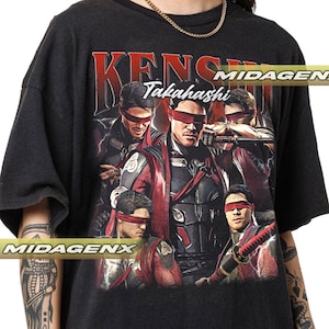Limited Kenshi Takahashi Mortal Kombat 1  Vintage T-Shirt, Gift For Women and Man Unisex T-Shirt HL91