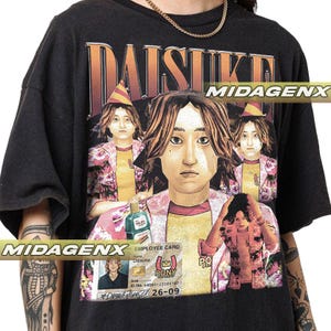 Limited Mouthwashing Daisuke Vintage T-Shirt, Gift For Women and Man Unisex T-Shirt GL07