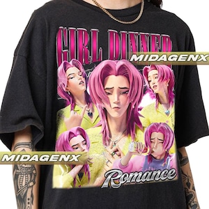 Limited Girl Dinner Romance Saja Boys Kpop Demon Hunters Vintage T-Shirt, Gift For Women and Man Unisex T-Shirt WS19
