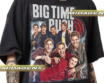 Limited Big Time Rush Vintage T-Shirt, Gift For Women and Man Unisex T-Shirt