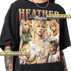 Limited Heather Mason Vintage T-Shirt, Gift For Women and Man Unisex T-Shirt GL07