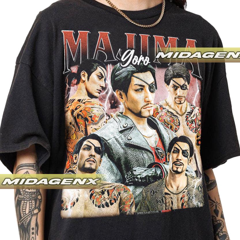 Limited Goro Majima Vintage T-shirt, Gift for Women and Man