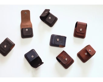 Zippo Lighter Case Handmade Leather . Gift for Him Leather Case, Gift for Lighter