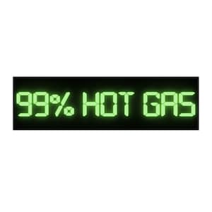 Funny Spongebob Bumper Sticker – 99% Hot Gas Plankton Meme Decal