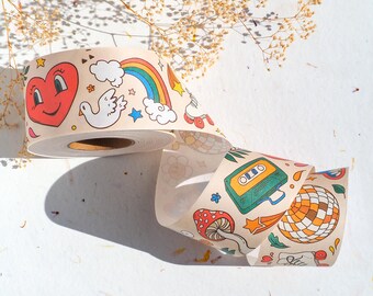 Groovy Water Activated Paper Packing Tape: Eco-Friendly Gift Wrap