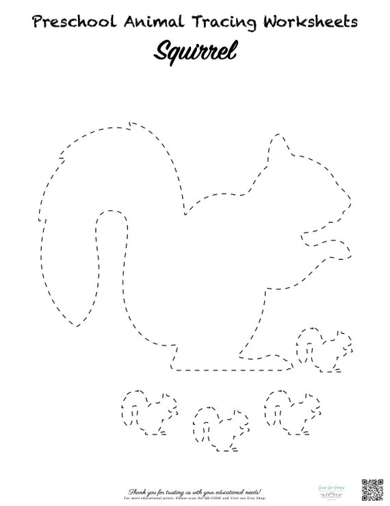 Preschool Tracing Worksheets Animal Tracing Worksheet PDF - Etsy Canada Preschool Tracing Worksheets Animal Tracing Worksheet PDF - Etsy Canada