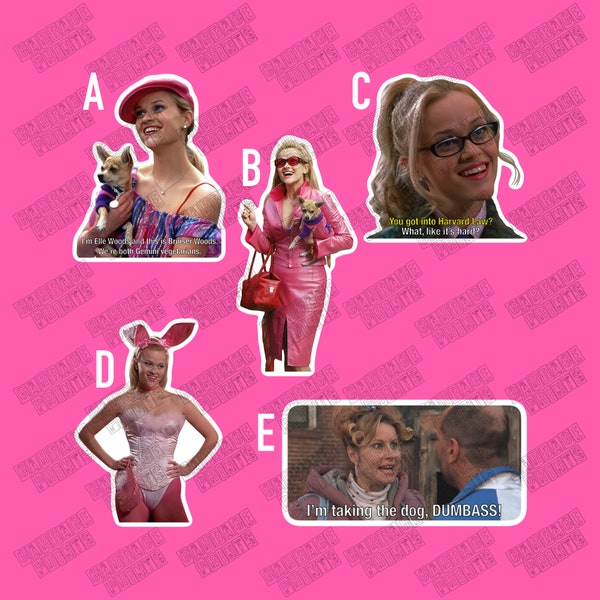 Legally Blonde Stickers