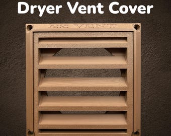 Ventilatieklep droger – Beschermer droger – Vogel- en ongediertepreventie – Eenvoudig schoon te maken