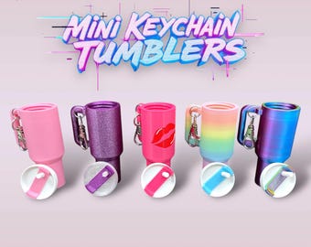 Mini Chapstick Becherhalter, Mini Lippenbalsam Tasse Schlüsselanhänger, Reiseetui