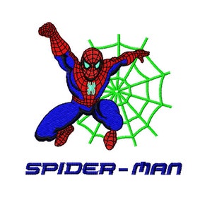 Spiderman Embroidery Design- 4 sizes-Instant Download
