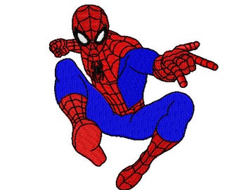 Spiderman -Machine Embroidery Design- 6 sizes- Instant Download