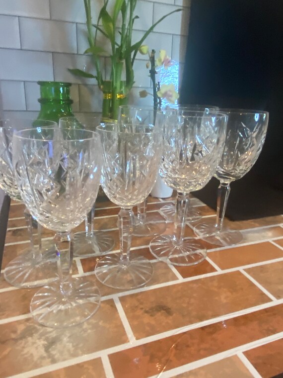 Waterford Crystal Glasses Set of 4 Etsy