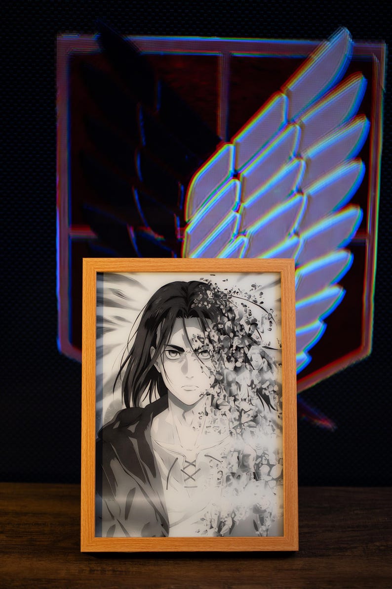 Anime Frame Light Inspired by Attack on Titan,anime Frame Light Hidden ...