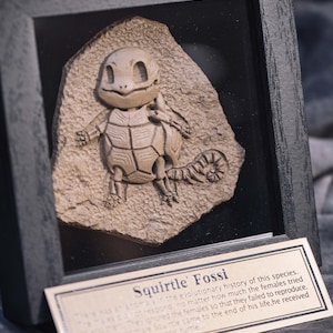 Pokémon, Pikachu Fossil, Psyduck, Bulbasaur, Charmander, Squirtle, Wall ...