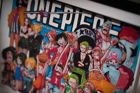 Cartoon Anime One Piece Luffy FULL Diamond Painting Kits UK Decoration DIY  Gifts