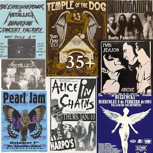 35+ Vintage Poster, Grunge, Fee, Dark Academia Ästhetik (Customized)