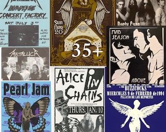 35+ vintage posters , grunge , fairy ,dark academia aesthetic (Customized)