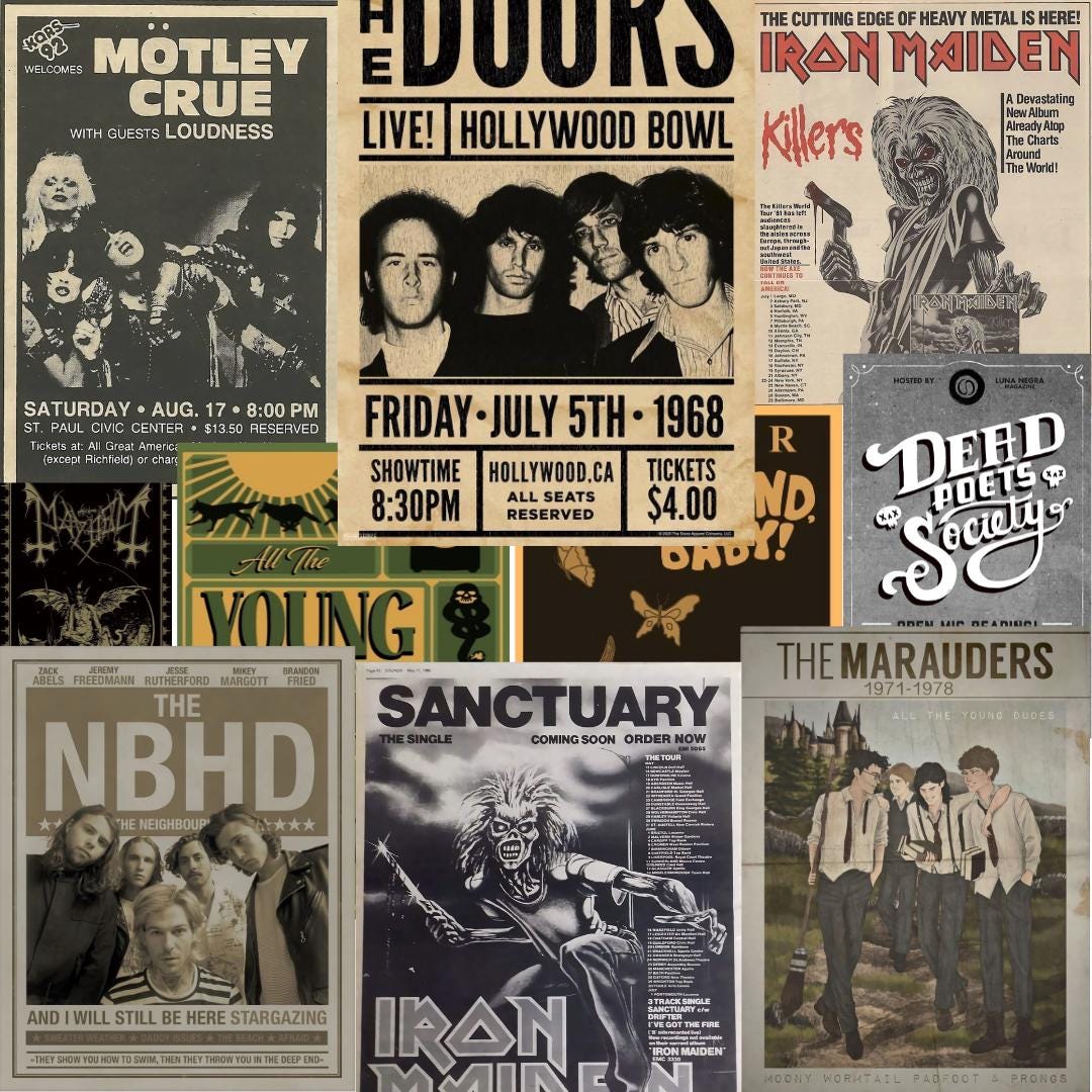 CLASSIC　ROCK POSTERS Classic Rock Posters: Loren, Dennis, Farren, Mick: 9781454911920