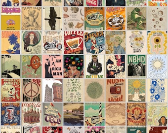 400+ Vintage Poster, Grunge, Fee, Dark Academia, Ästhetik, Vintage Wanddekoration, Wandcollage, ästhetisches Zimmerdekor