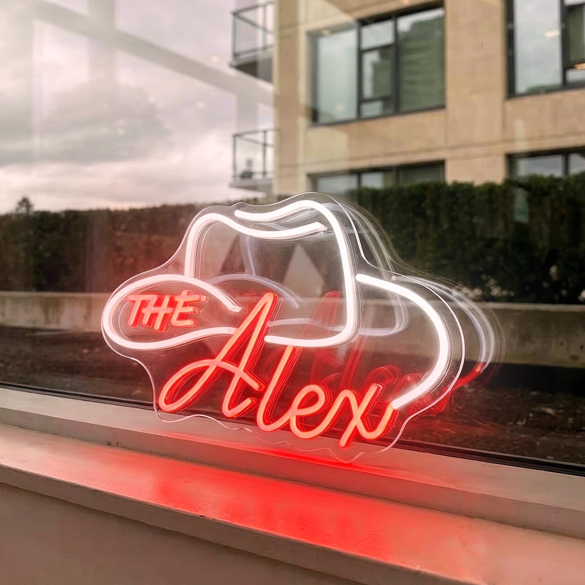Custom Cowboy Hat Neon Sign