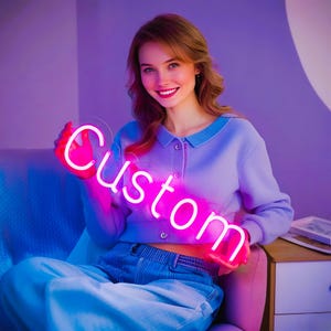 Custom Neon Sign, Neon Signs, Neon sign bedroom, LED Neon Sign, Wedding sign, Neon light Sign, Home Decor, Wall Decor, Personalized Sign