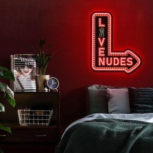 Personalized LED Neon Sign: Bar Decor, Bedroom Wall Art