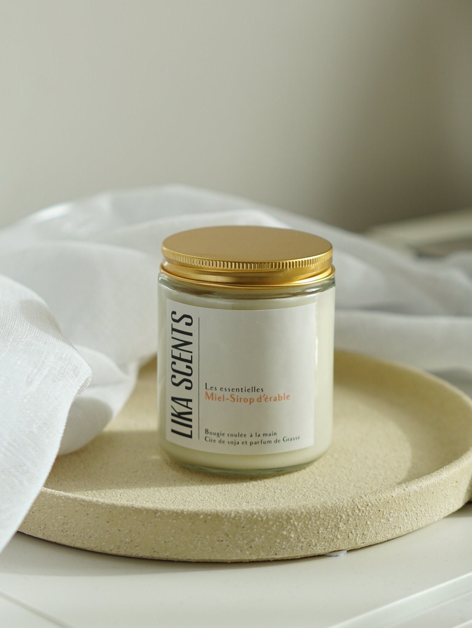 Bougie Miel-Sirop d'érable - 266Ml