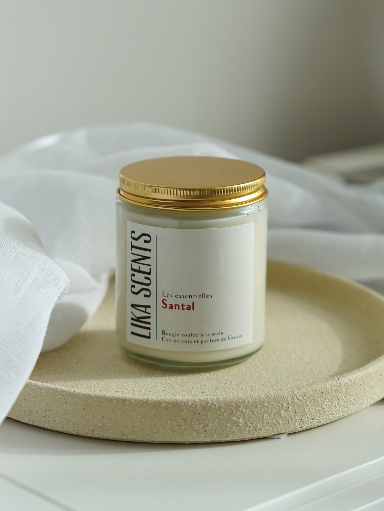 Bougie Bois de Santal - 266Ml