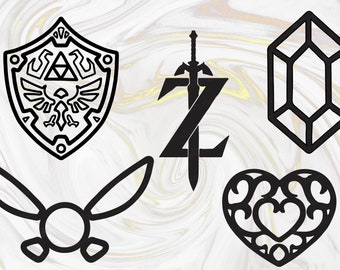 Zelda SVG/clipart package