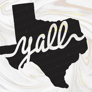 Texas, yall! - Texas pride - Texas graphics - State cliparts - Texas silhouettes - Texas stickers - Texas cut files - Texas SVG - Texas PNG