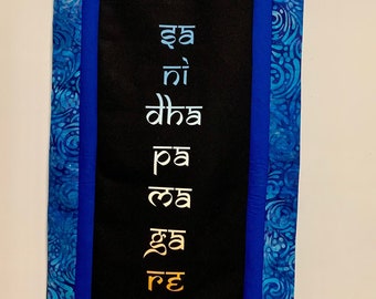 Sargam art banner for vocal inspiration