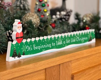 Christmas Countdown/Family Advent Calendar - Santa Claus (It's Beginning to Look a lot like Christmas)