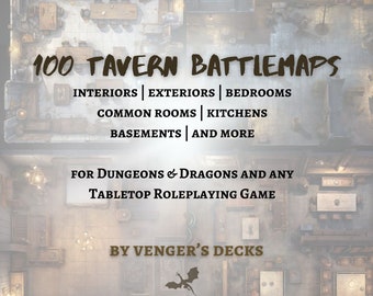Dnd Tavern Battle Map - Etsy Canada