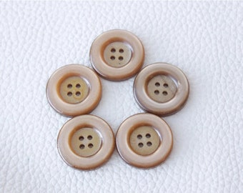 Vintage buttons Brown gloss | 11-28mm |