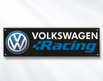 VW VOLKSWAGEN GTI CAR LOGO PVC logo banner for your workshop garage man cave 