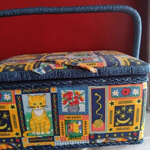 vintage sewing box, multi purpose