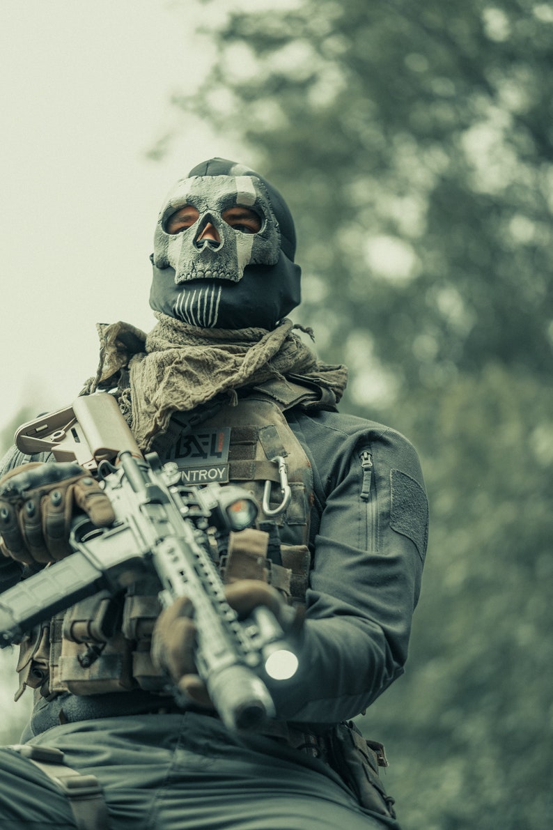 COD Ghost Mask Balaclava Call of Duty Ghost Full Face Mask Etsy Canada