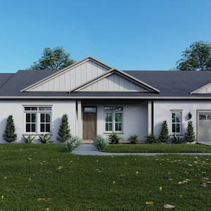Exterior House 3D Rendering, Architectural Rendering Services