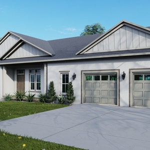 Exterior House 3D Rendering, Architectural Rendering Services image 2