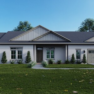 Exterior House 3D Rendering, Architectural Rendering Services image 7
