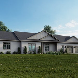 Exterior House 3D Rendering, Architectural Rendering Services image 6