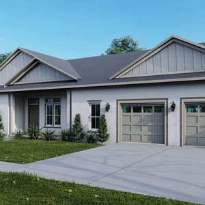 Exterior House 3D Rendering, Architectural Rendering Services image 3