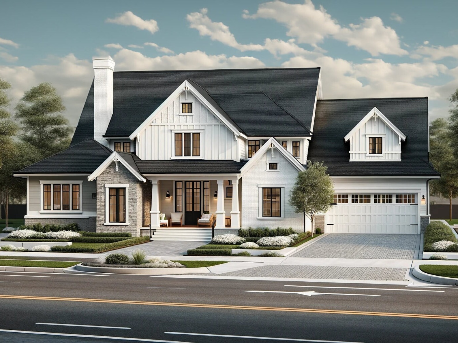 Online House Exterior Design, 3D Architectural Rendering, Custom Home ...