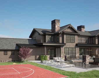 Online Exterior House 3D Rendering, Professional Architectural Design and Visualization Solutions