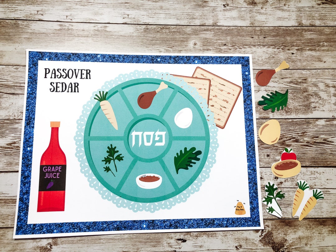 Sedar Plate Printable • Preschool Printable • Passover Printable ...