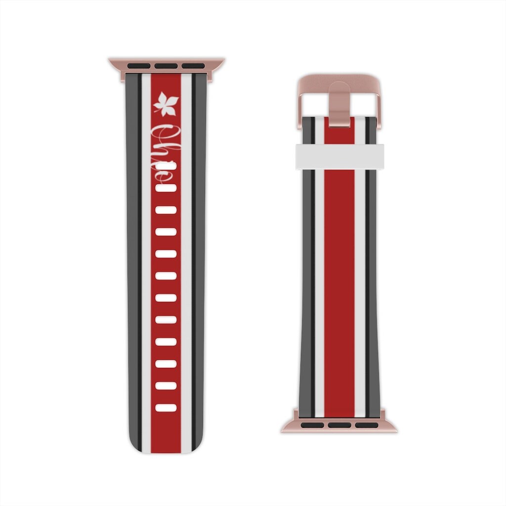 Apple Watch Band With Buckeye Gift 