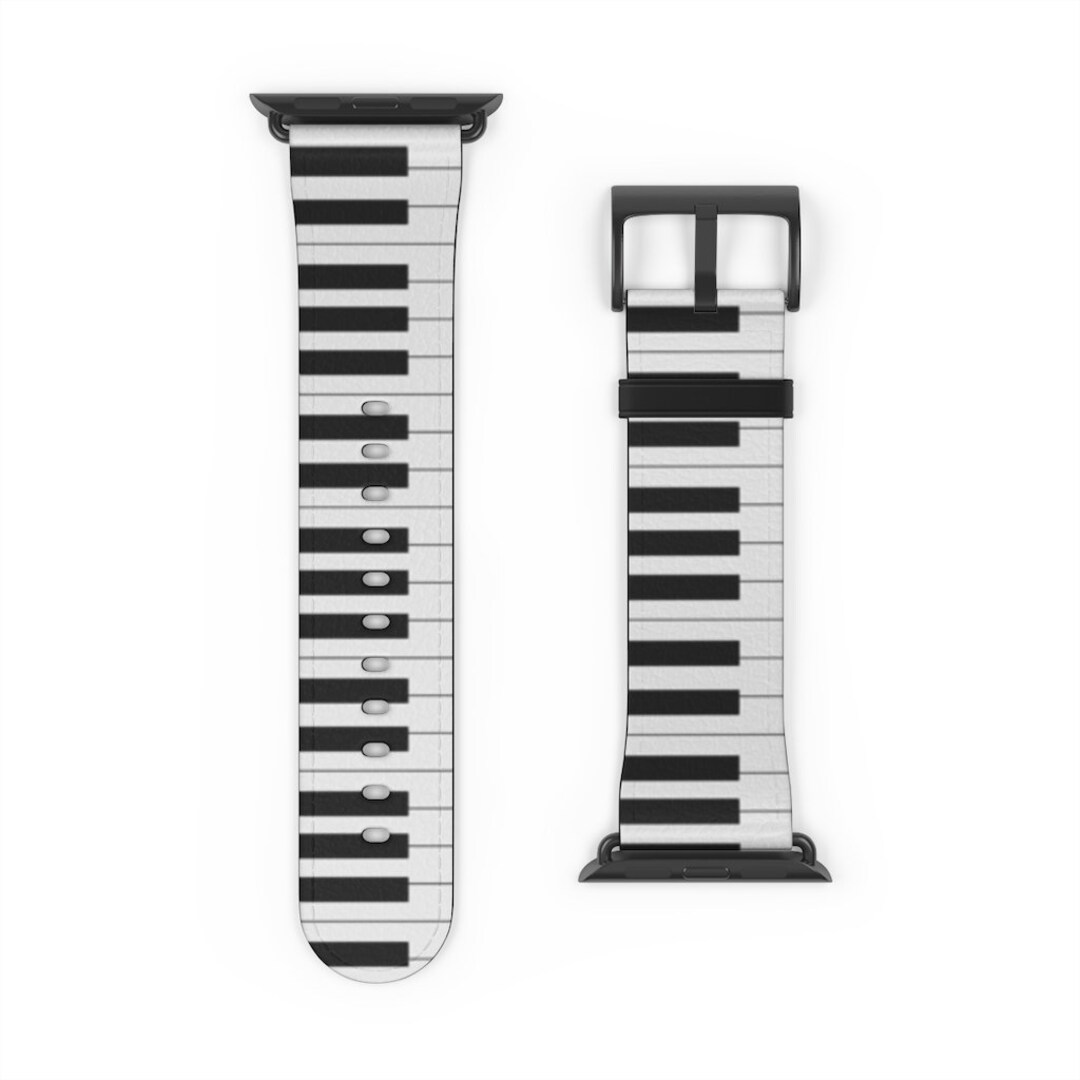 Piano keys apple watch band music gifts music apple watch etsy