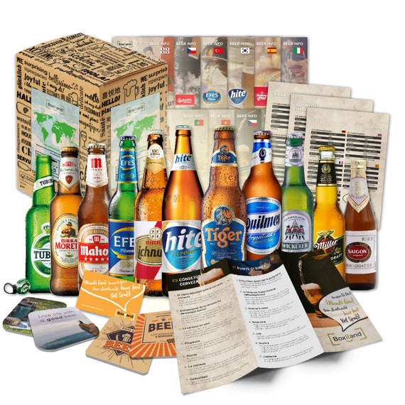 Bières du monde 12x0,33l bière notice de dégustation brochure