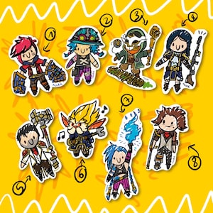 GLITTER STICKER PACK - Arcoune