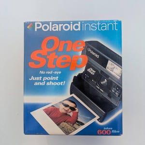 ビンテージ ポラロイド インスタント ワンステップ 600 新品未開封